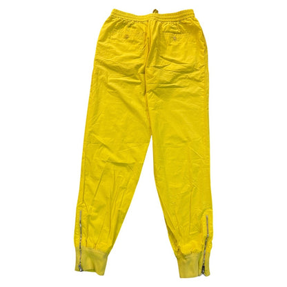 HERMES Vibrant Yellow Luxurious Jogger Pants Size 32