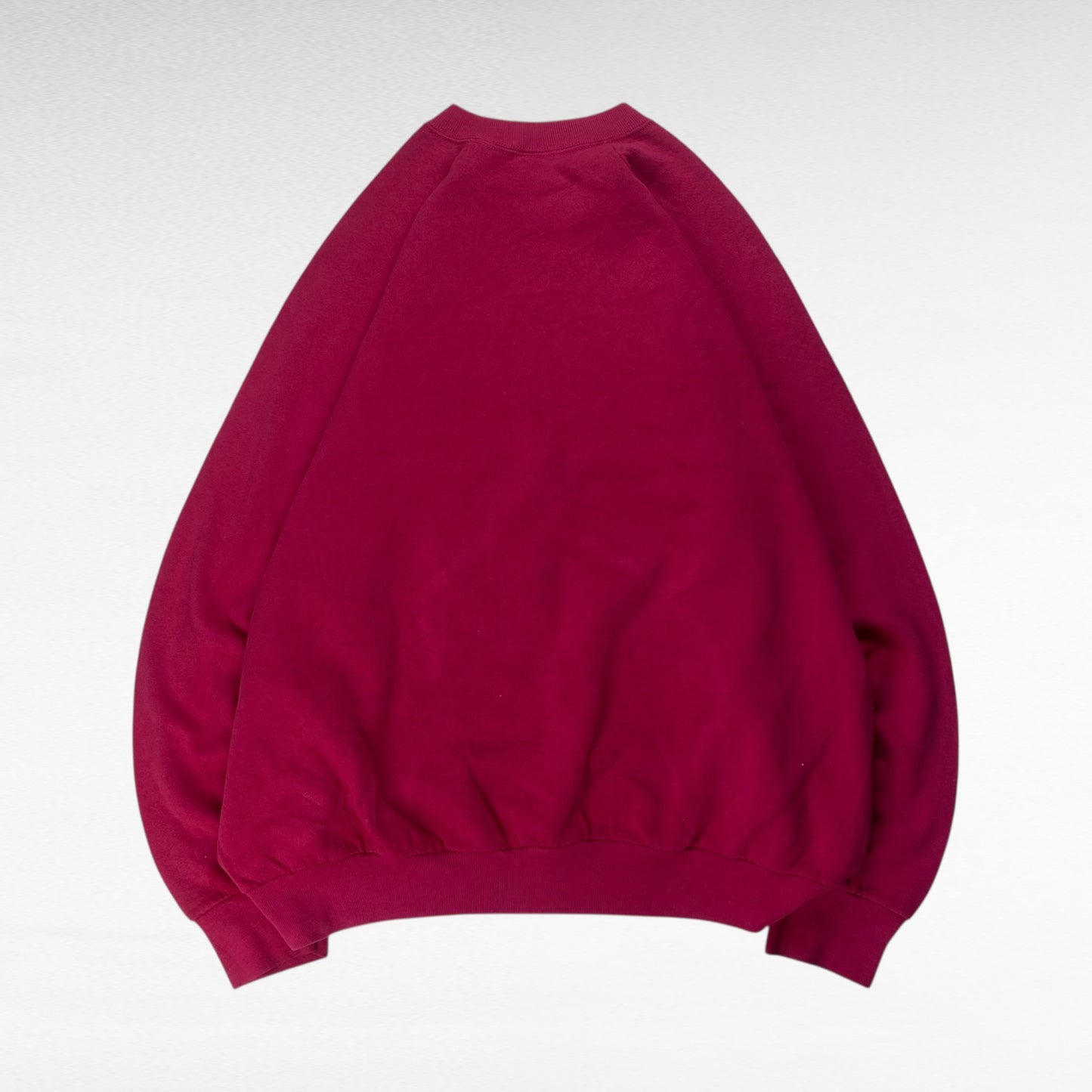 Fruit Of The Loom 90s Sweatshirt Pink Size XL