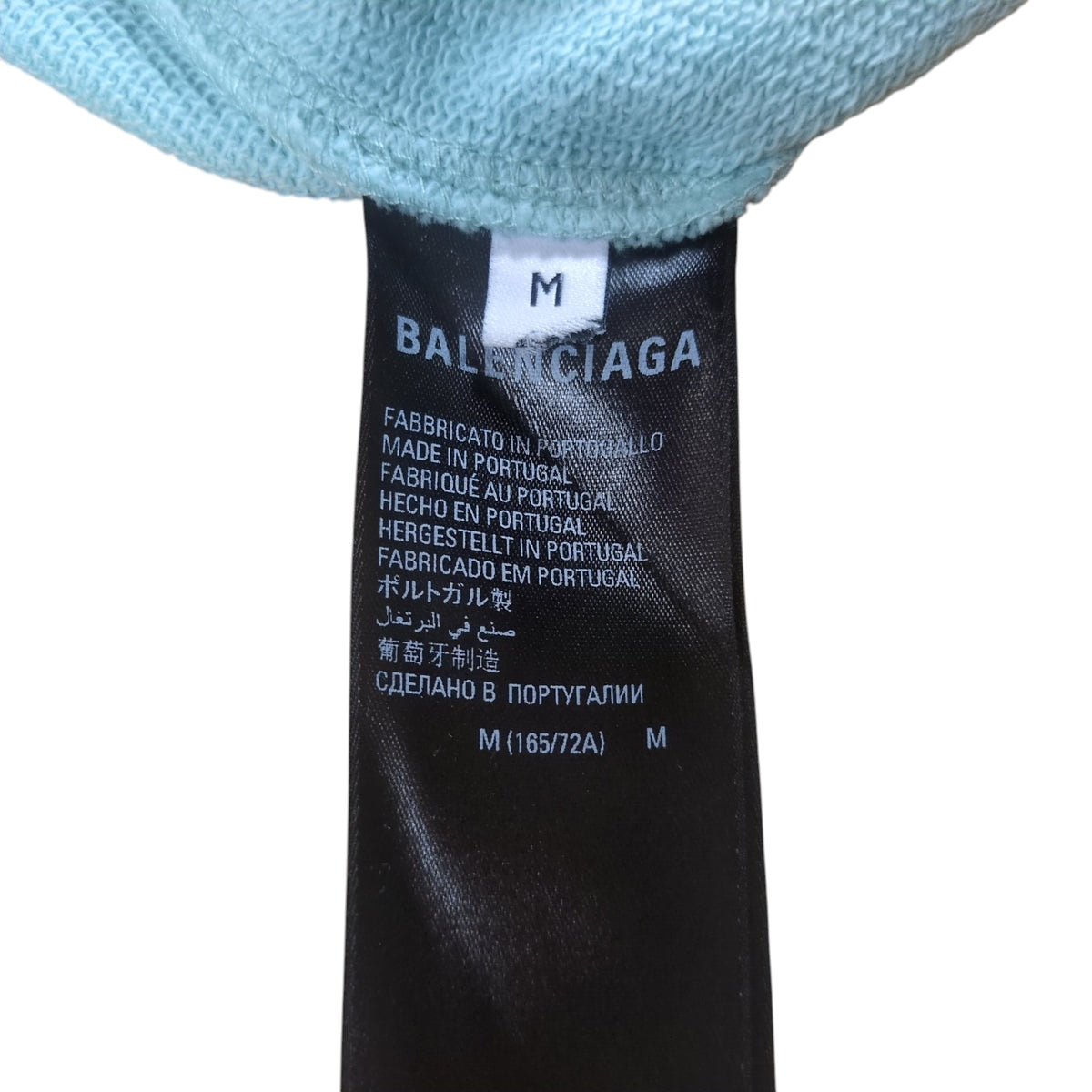 BALENCIAGA BB Logo Embroidered Cotton Sweat Shorts Size M
