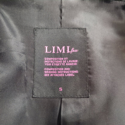 Limi Feu Double Zip Wool Hooded Long Coat Size S