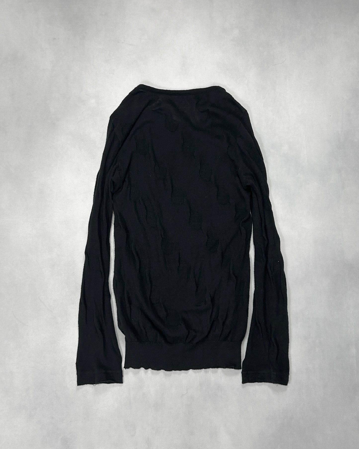 Yohji Yamamoto Embossing Dot Light Knit (FW09) Size 2