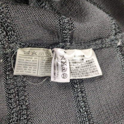 Salvatore Ferragamo Double Zip Up Cardigan Gray Size M