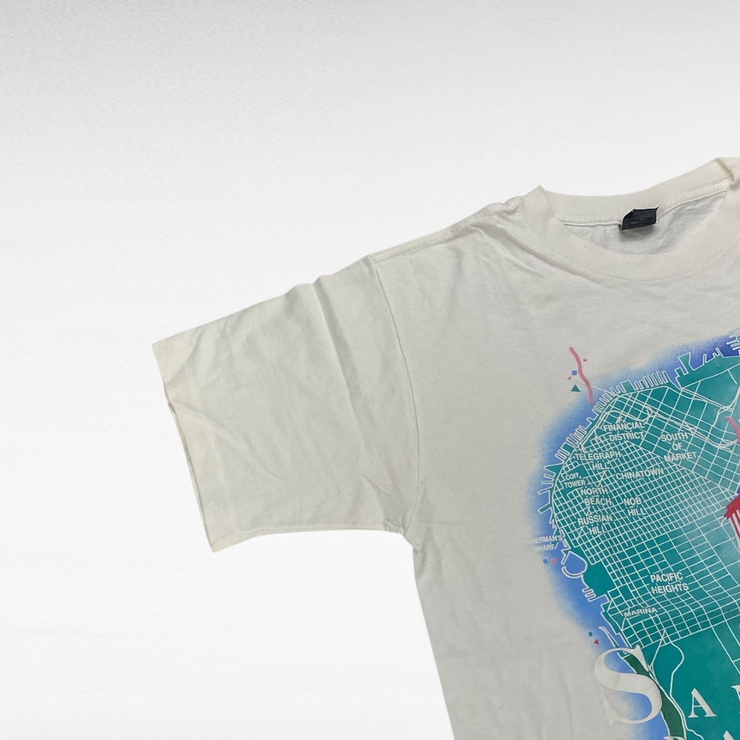 Anvil 80s Short Sleeve T-Shirt White Size L