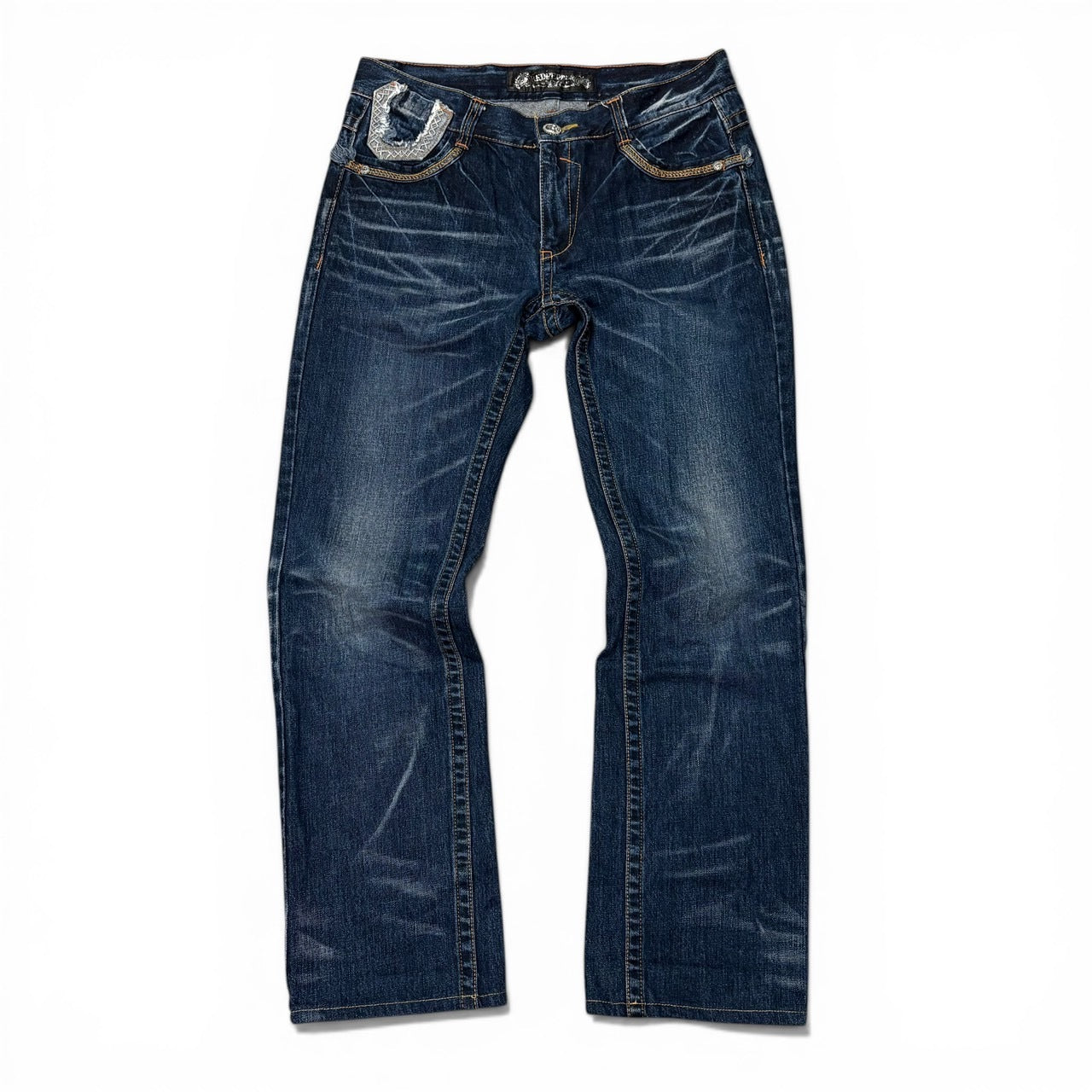 Vintage RED PEPPER Baggy Blue Jeans Size 34
