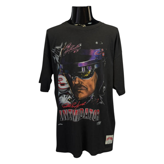 DALE EARNHARDT 90s Intimidator NUTMEG T-Shirt Size XL
