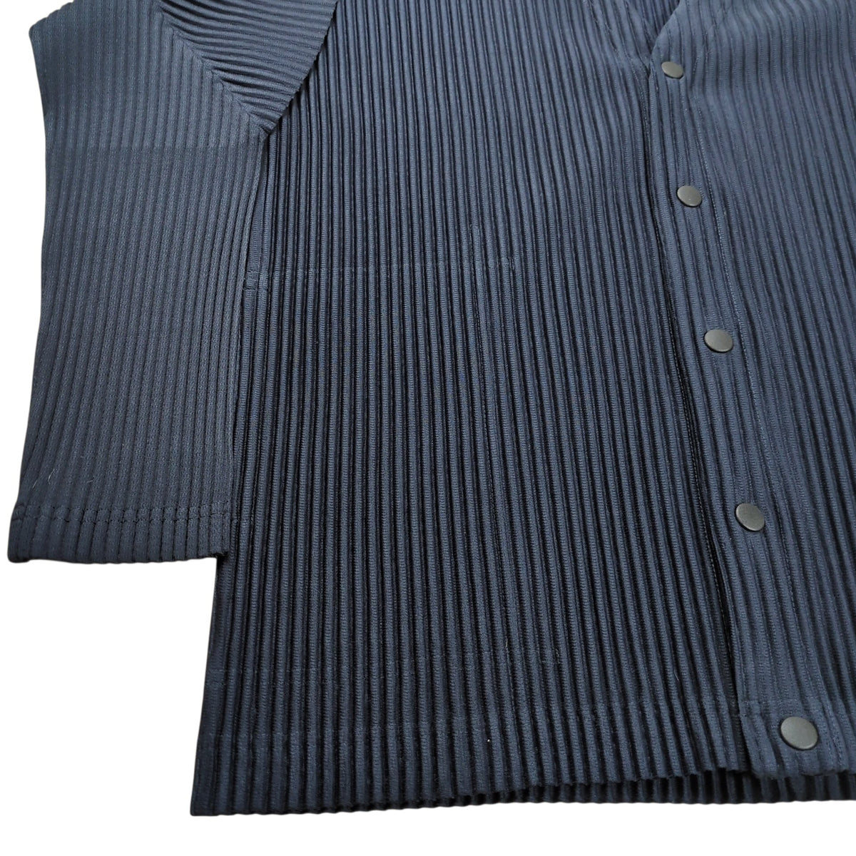 HOMME PLISSE ISSEY MIYAKE Pleats Cardigan Navy Size 3