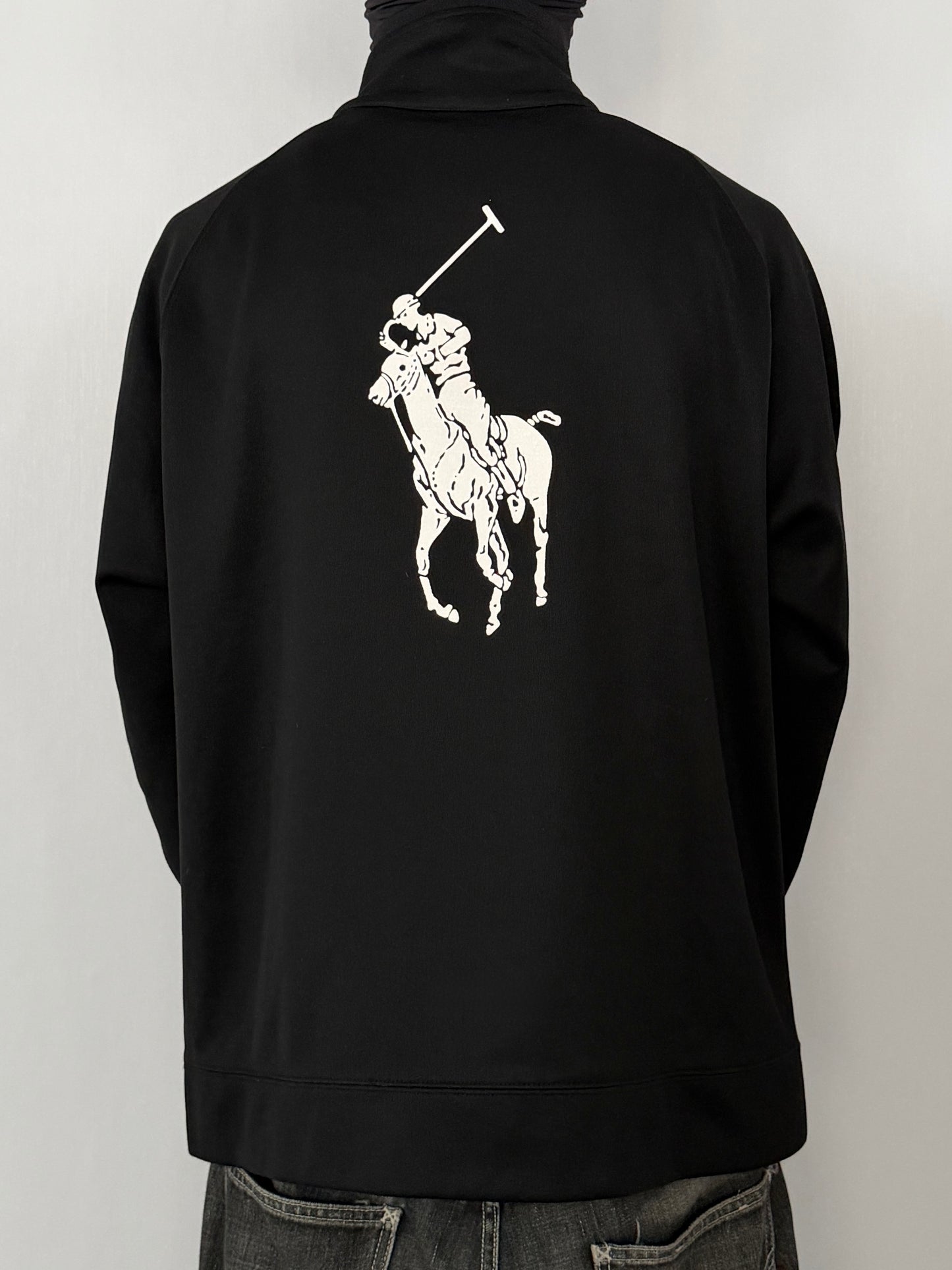 RLX Ralph Lauren Big Pony Track Jacket Black Size XL