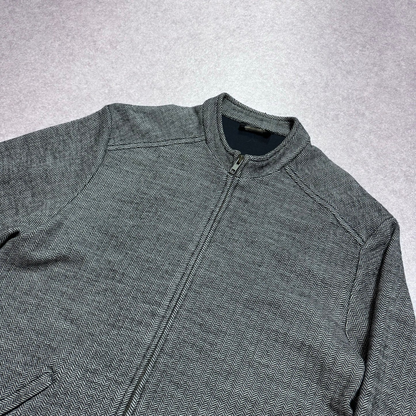 agnes b. 90s Gray Long Sleeve Shirt Size S