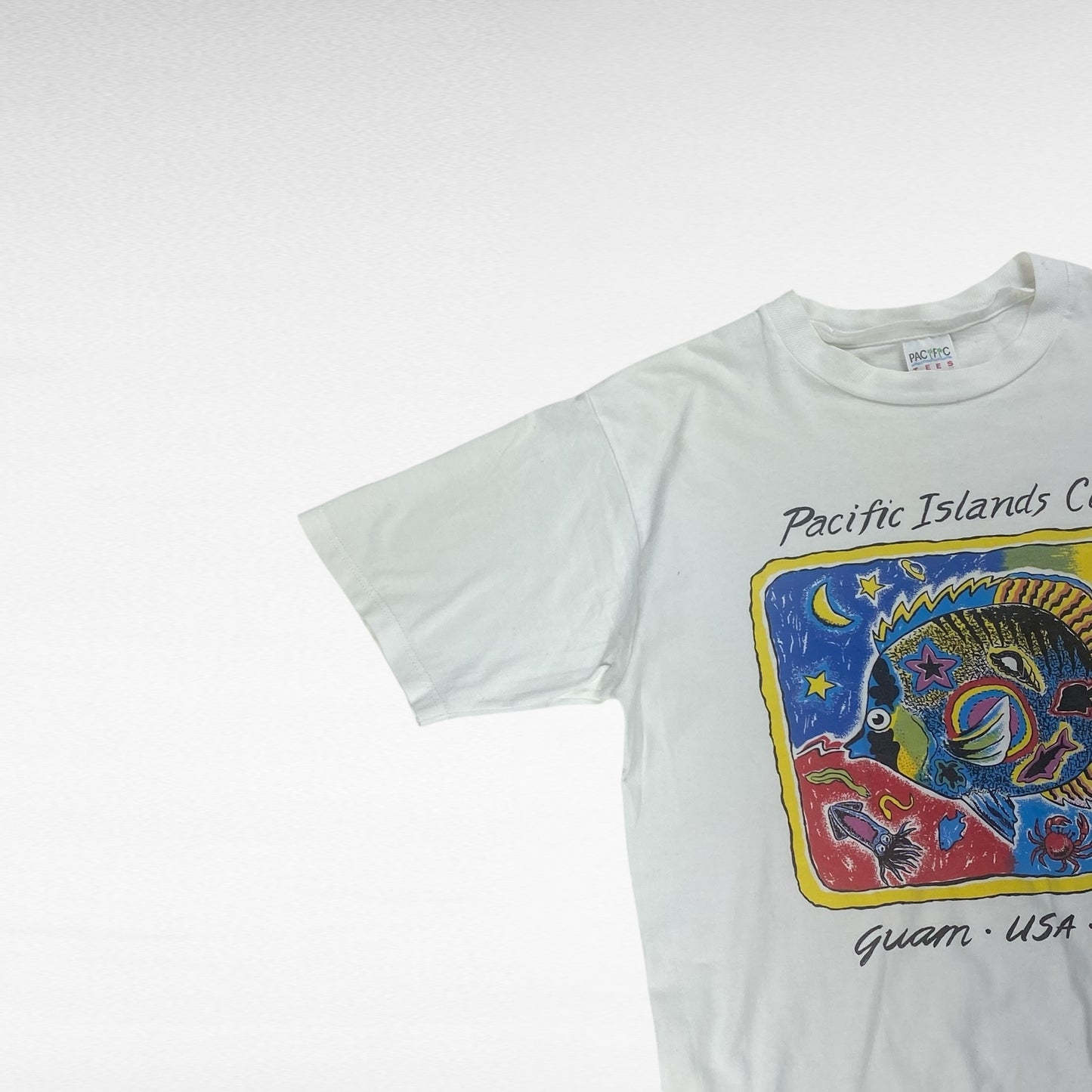 PACIFIC 90s T-Shirt White Size M