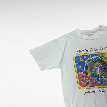 PACIFIC 90s T-Shirt White Size M
