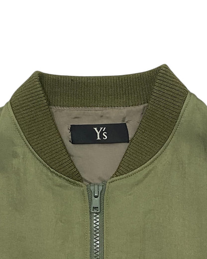 Y's Green Bomber Jacket 2007 S/S