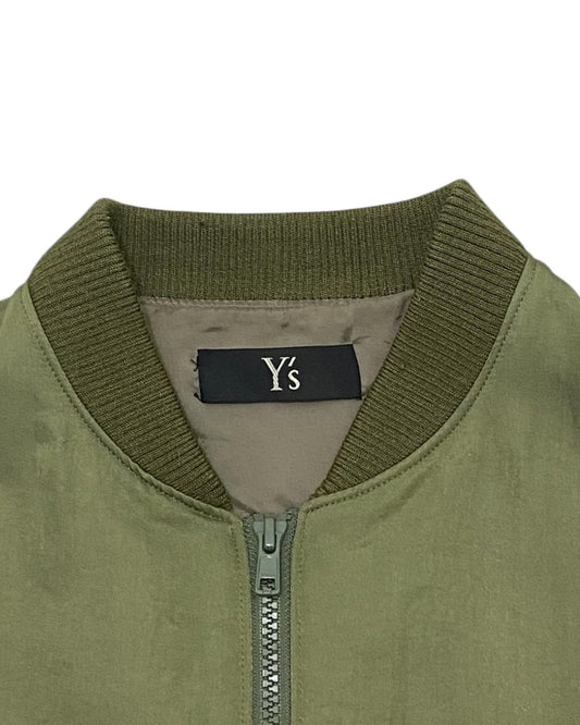 Y's Green Bomber Jacket 2007 S/S
