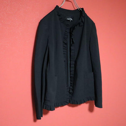 tricot COMME des GARCONS 00s Frill Wool Jacket Size M