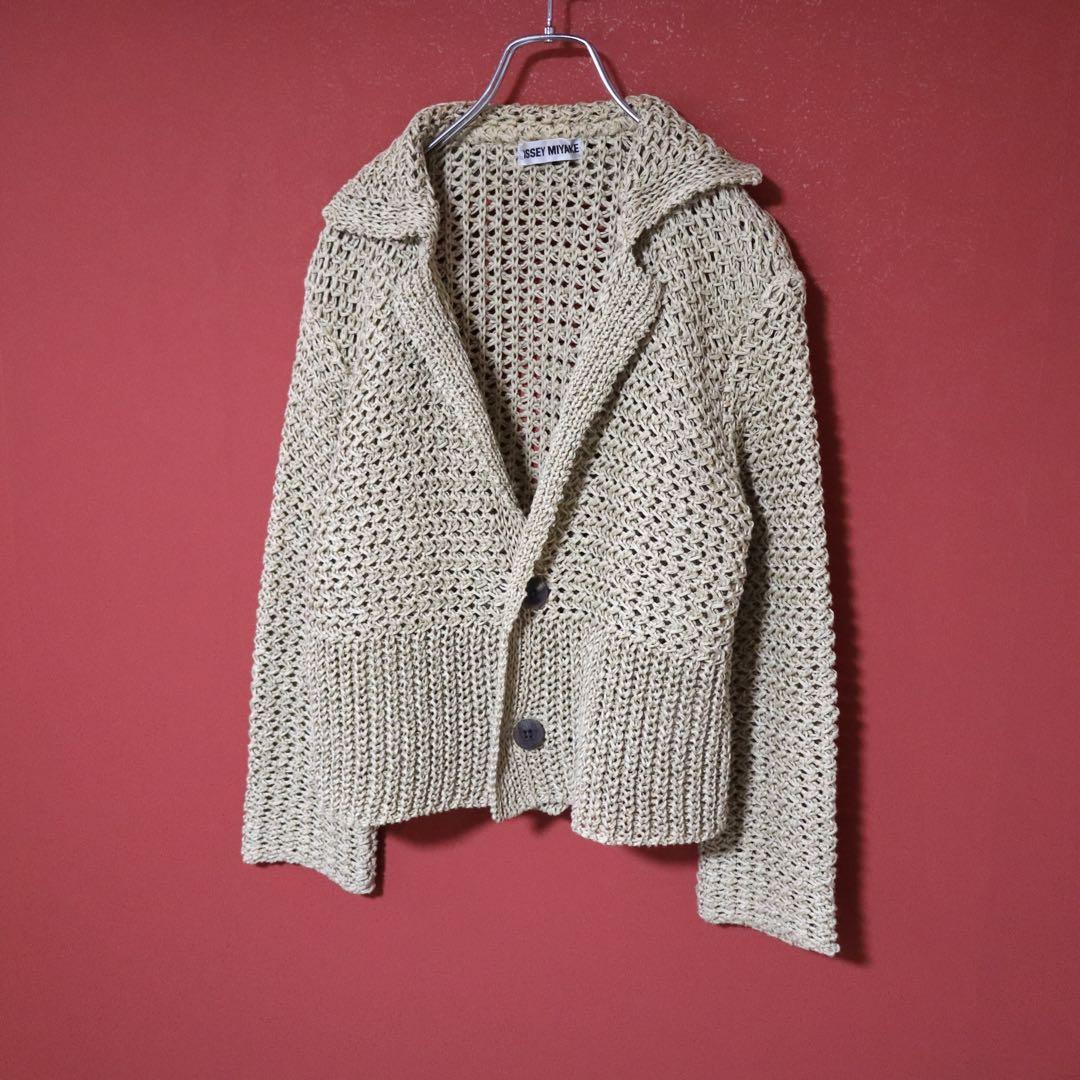 Issey Miyake 95SS Low Gauge Gima Cotton Jacket Size M