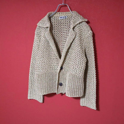 Issey Miyake 95SS Low Gauge Gima Cotton Jacket Size M