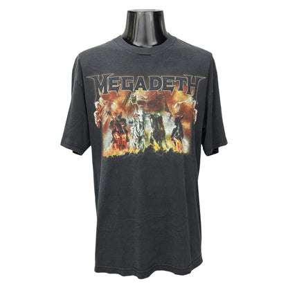 MEGADETH Y2K Blessed Are The Dead T-Shirt Size L