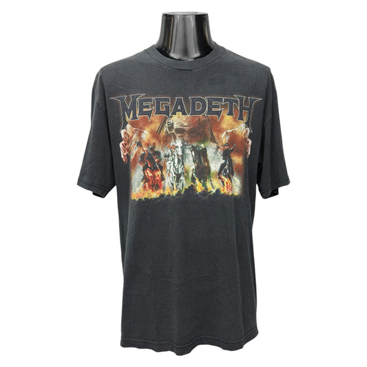 MEGADETH Y2K Blessed Are The Dead T-Shirt Size L