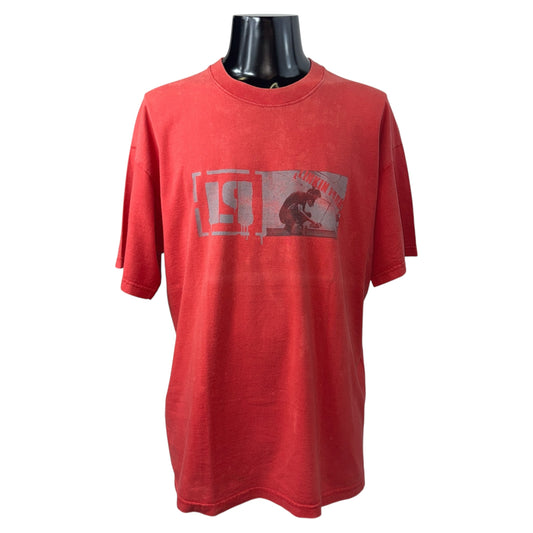 LinkinPark Graphic T-shirts Red Size XL
