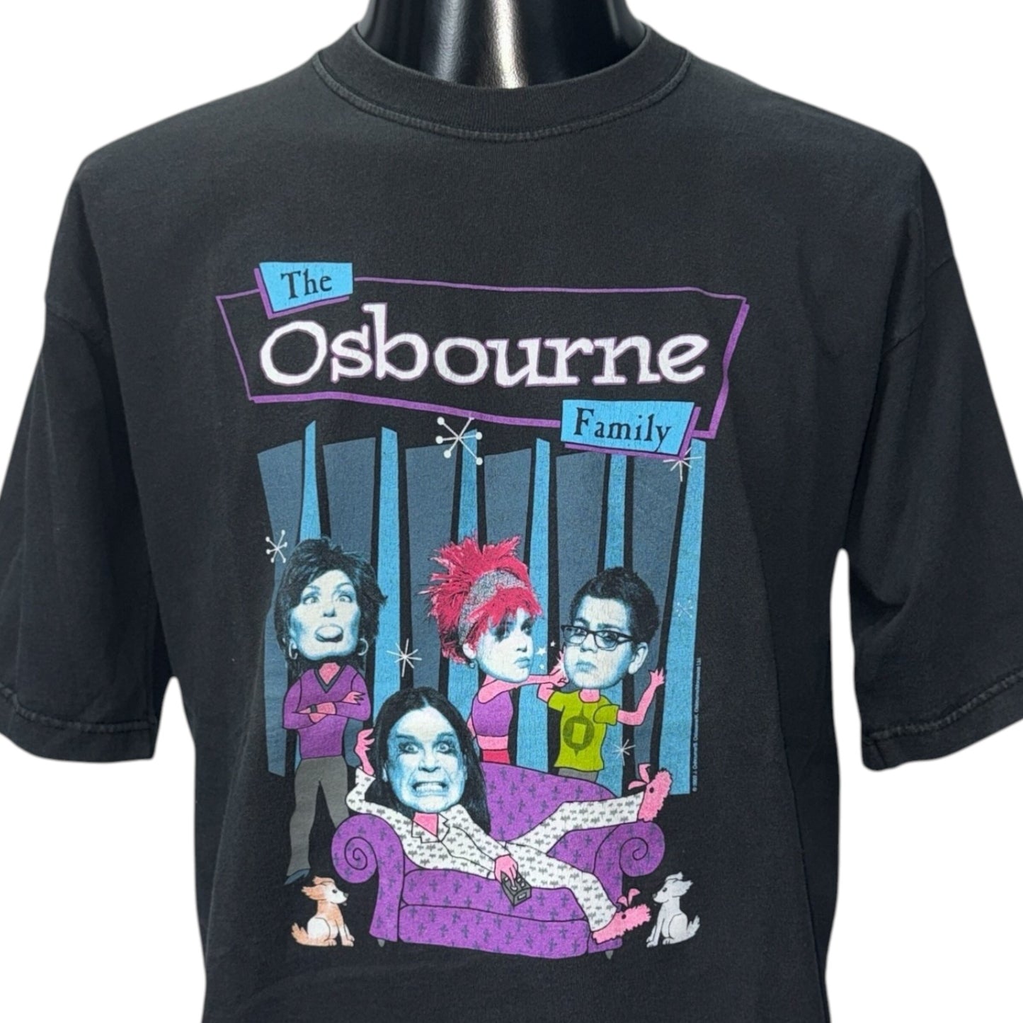 THE OSBOURNES 00s THE OSBOURNE FAMILY T-Shirt Size L