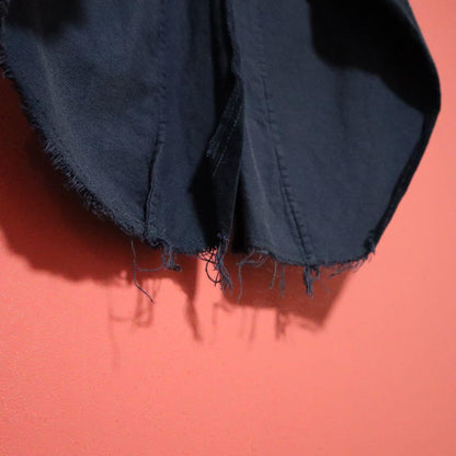 Comme des Garcons 04SS Velour Raw Edge Long Vest Size M