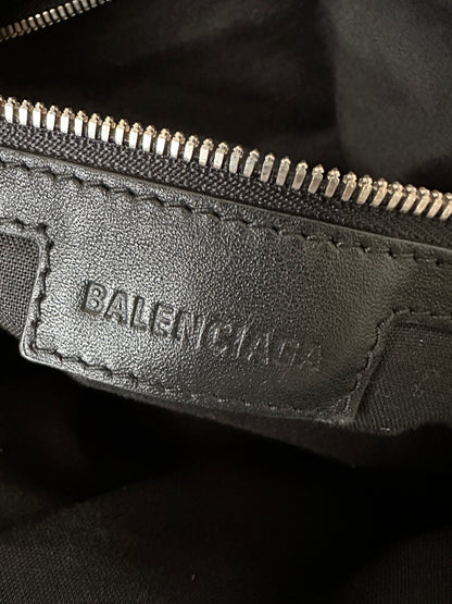 Balenciaga Silver Le City Medium Bag