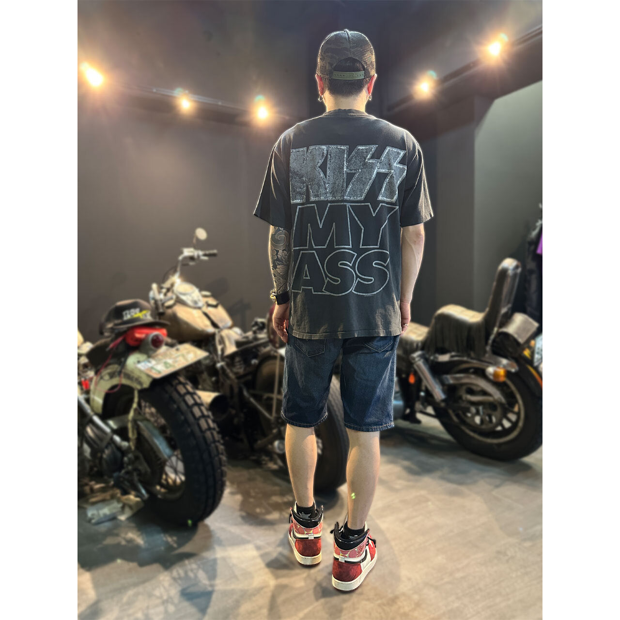 KISS T-Shirt Black Size L