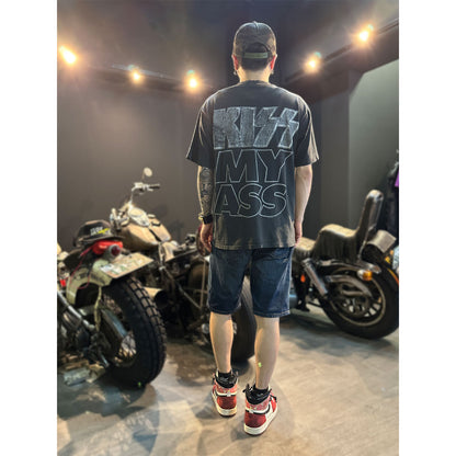 KISS T-Shirt Black Size L