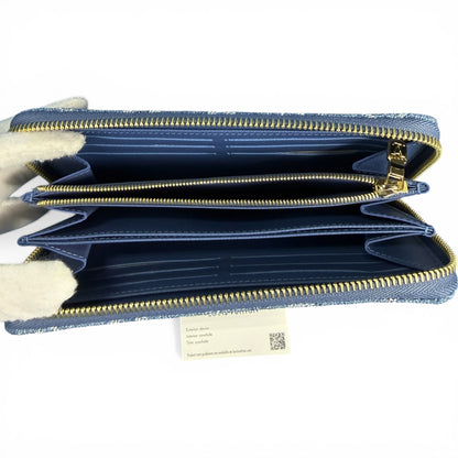 Louis Vuitton x Takashi Murakami Monogram Denim Cherry Zippy Wallet