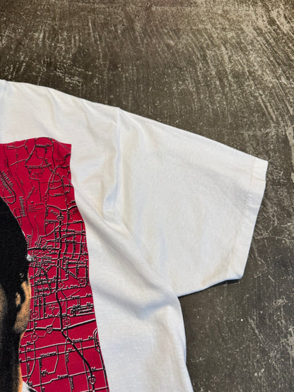 Vintage Elvis Presley Tee White Cotton Size XXL