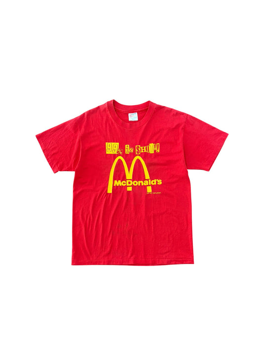 MC 90s "99% is SHIT!!" Punk Ransom Note Tee Size M