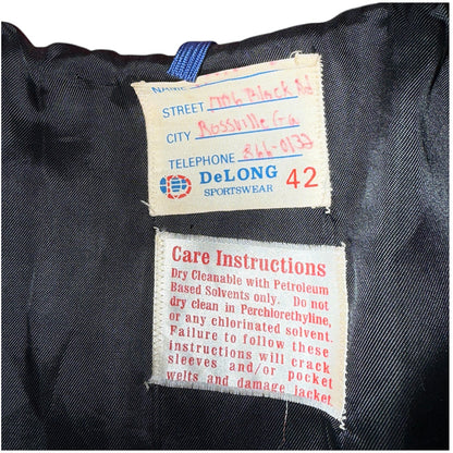 Delong college stadium jacket Size 42