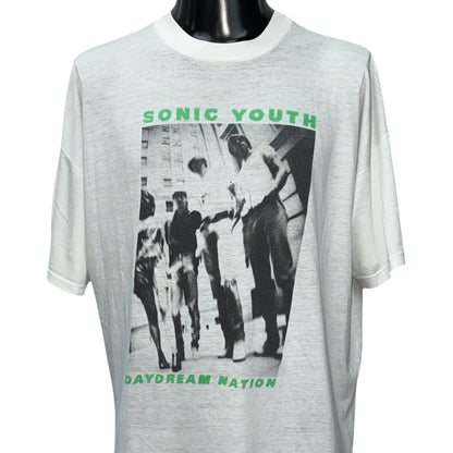 SONIC YOUTH 90s "Daydream Nation" T-Shirt Rare Size XL
