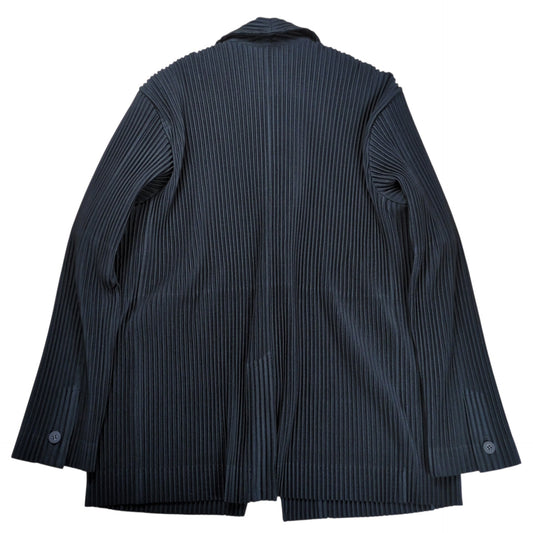 HOMME PLISSE ISSEY MIYAKE Pleated Tailored Jacket Size 2