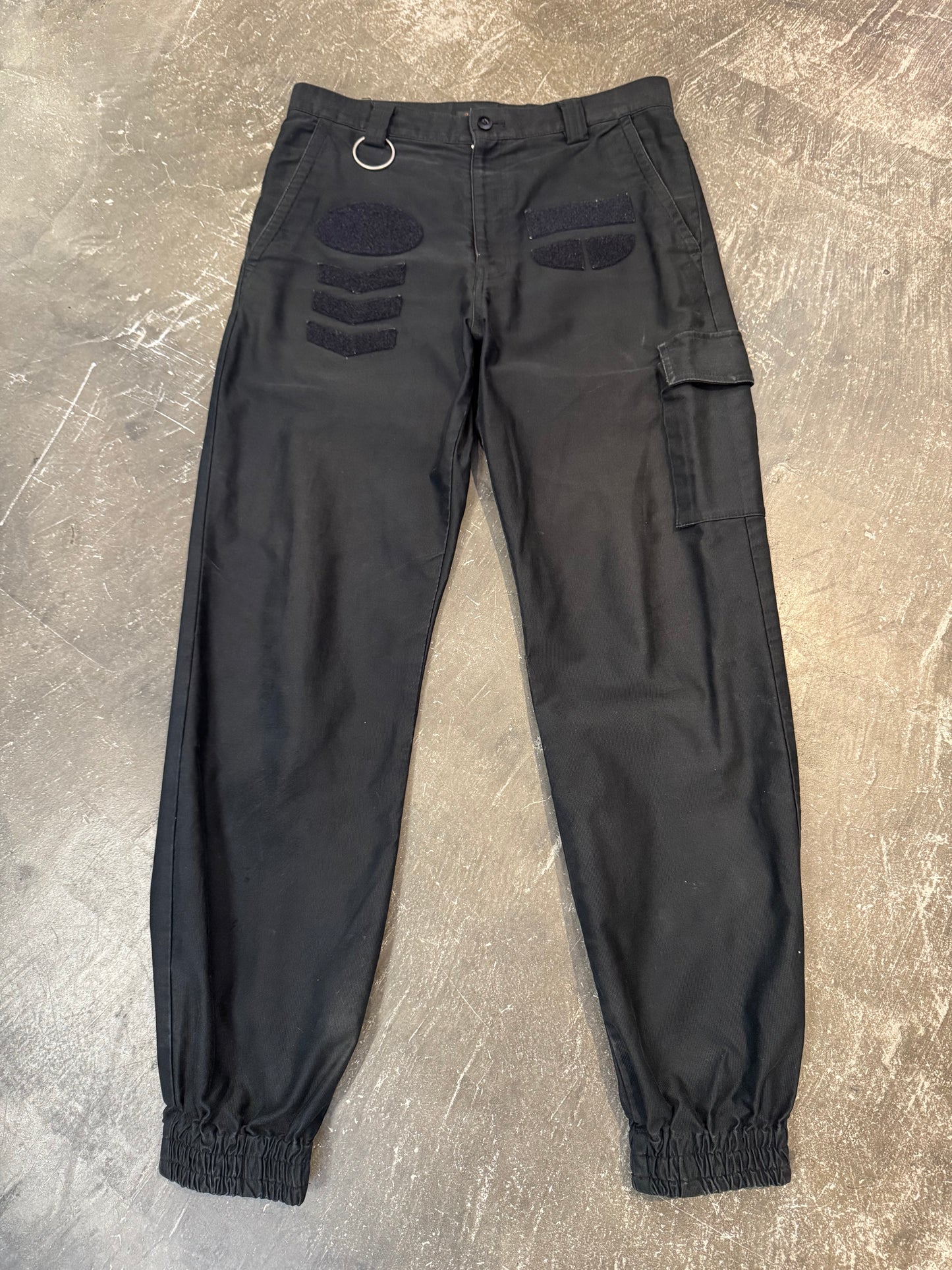 undercover 02AW Black Cotton Blend Pants Size M