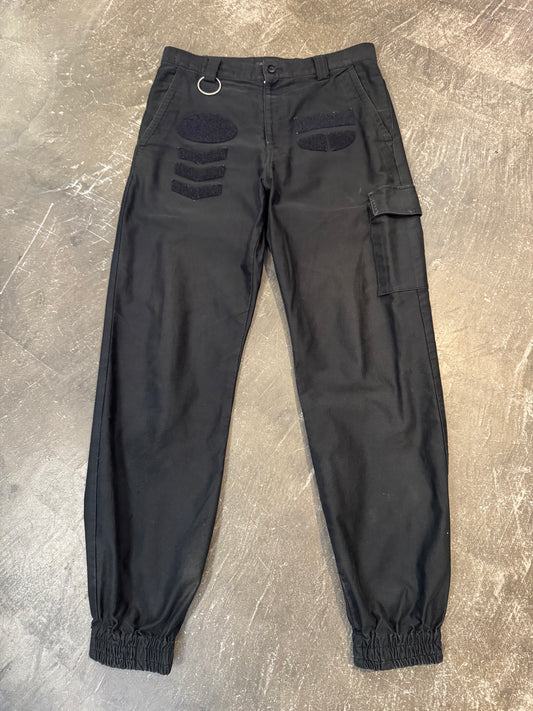undercover 02AW Black Cotton Blend Pants Size M
