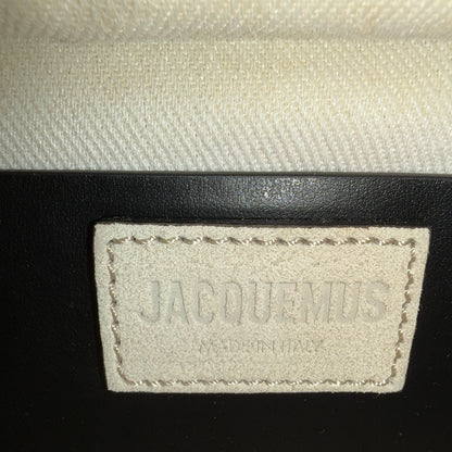 JACQUEMUS Le Seau Carré Bicolor Bucket Bag Size ONE SIZE