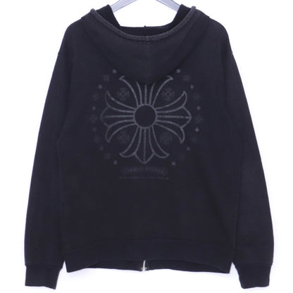 Chrome Hearts Old CH Plus Dagger Zip Hoodie Black Size L