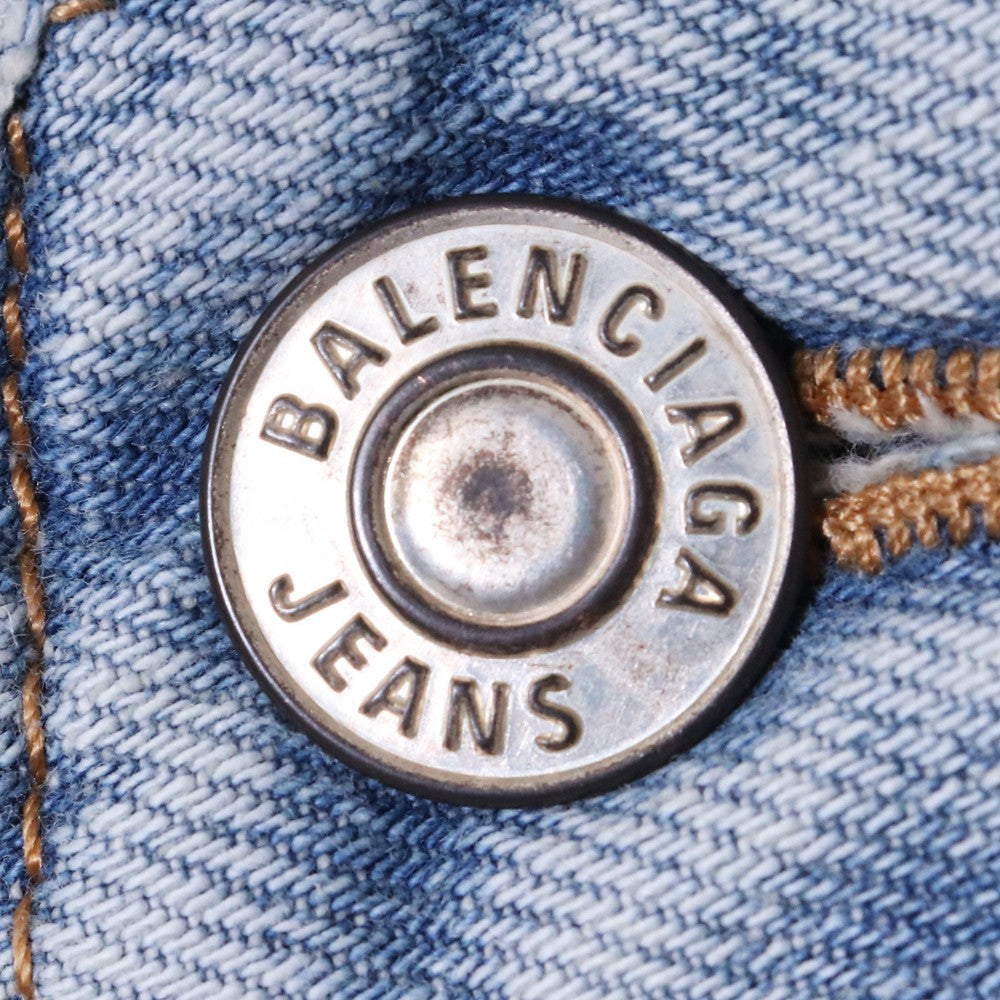 BALENCIAGA 25SS Medium Fit Light Indigo Jeans Size 31