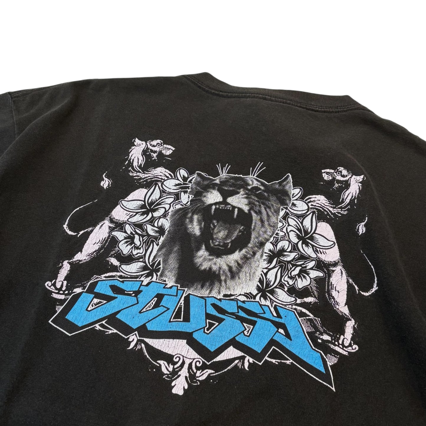 Vintage 00's Stussy S/S Tee Size MEDIUM