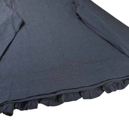 tricot COMME des GARCONS Black Frill Wool Sweater