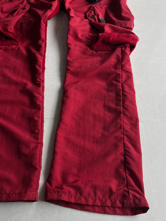 Vintage Red "Blood sweat&tears" Cargo Pants Size 40