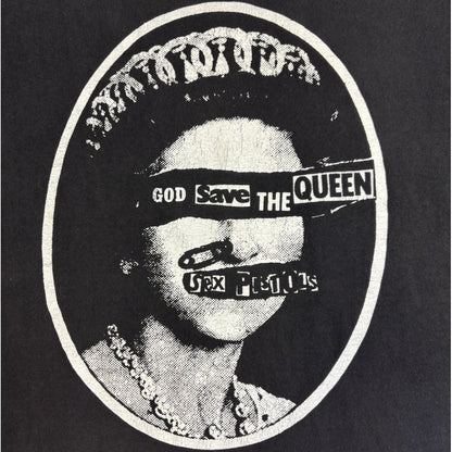 SEX PISTOLS 90s Vintage God Save The Queen T-Shirt Size XL