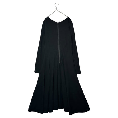 MICHIKO by Y's Back Zip Chest Design Silk Dress Size 2