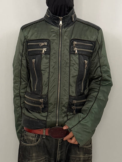 Dolce & Gabbana 07AW Gimmick Leather Jacket Size 46