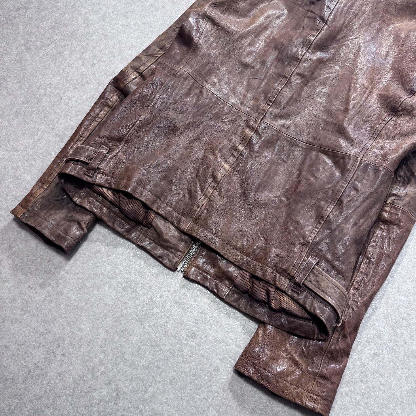 Tornado Mart Brown Long Sleeve Shirt Size S