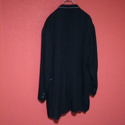 Yohji Yamamoto 06SS Asymmetrical Chesterfield Coat Size 2
