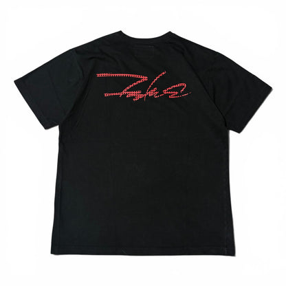 Neighborhood Futura TIMEWARP Black T-Shirt (2014) Size L