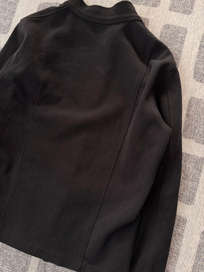 agnes b. homme AW07 Cotton Asymmetric Jacket Black