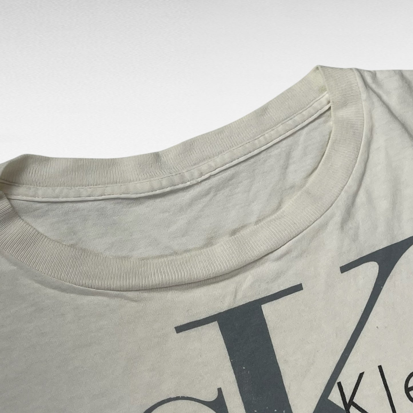 Calvin Klein 90s Short Sleeve T-Shirt White Size M