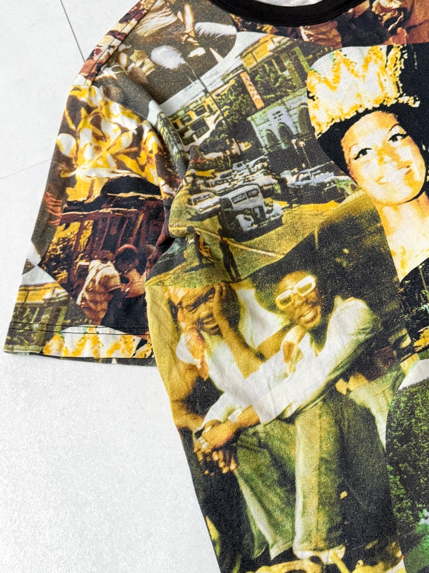 Supreme All-Over Print Cotton T-Shirt Size L